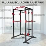 Power Rack Profesional con Poleas para Entrenamiento Completo Fuerza - Imagen 3