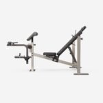 Banco Musculación Soportes Barra + Estación Curl Bíceps/Piernas - Imagen 4