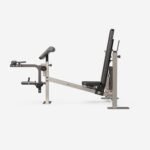 Banco Musculación Soportes Barra + Estación Curl Bíceps/Piernas - Imagen 5