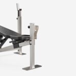 Banco Musculación Soportes Barra + Estación Curl Bíceps/Piernas - Imagen 8